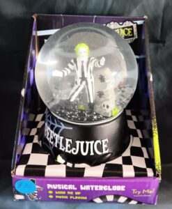Beetlejuice Musical Waterglobe