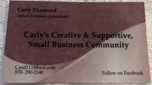 Carly’s: Creative & Supportive, Small Business Community!