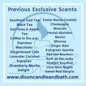Dixon Candle and Bath - eco-friendly soy and phthalate-free fragrances