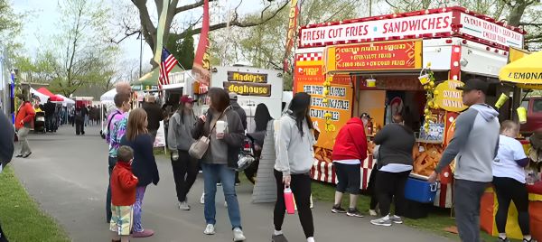 Food Vendors at Kirby Park Wilkes Barre Wilkes Barre Cherry Blossom Festival - 2025 Spring Events - Food Vendors