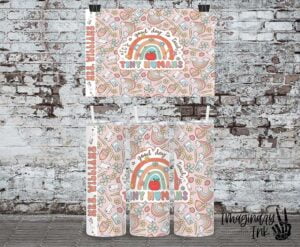 Teach Tiny Humans - Skinny Tumbler