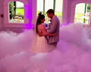 Dry Ice effect for first dance